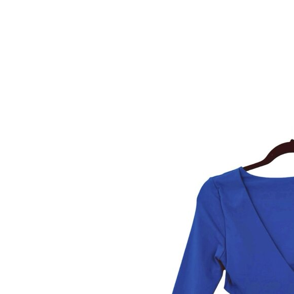 Bebe Criss Cross Bodycon Crop Top - Picture 4 of 5